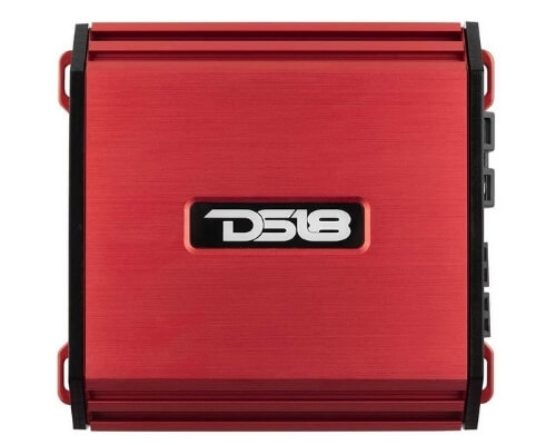 DS18 S-1500.4DRD Car Audio Amplifier – 4 Channel, Full Range, Class D, 1500 Watts (Red)