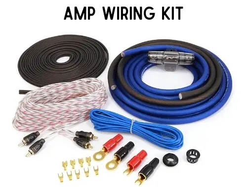 a good quality amp wiring kit is essential for installing an amp in your car