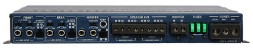Back of Soundstream RN5.2000D Rubicon Nano 2000W Class D 5-Channel Amplifier