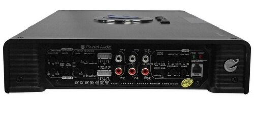 Best budget 5-channel amp Planet Audio AC1800.5 