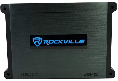 Rockville DBM12 2000W 2 Ohm Marine/Boat Monoblock Amplifier
