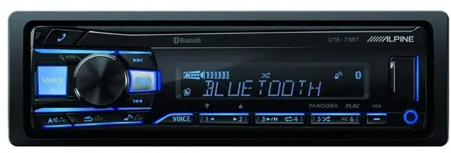 Alpine UTE-73BT Advanced Bluetooth Mech-Less Digital Media Receiver
