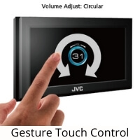 Gesture Touch Control for JVC car stereo