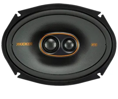 Kicker KSC69304 3 Way Coaxial Speakers - Kicker KSC69304 3 Way Coaxial Speakers