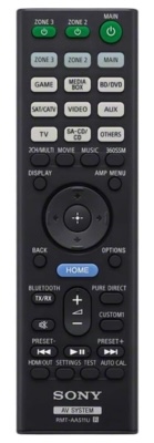 soundrating - Sony STR-AZ7000ES AV Receiver Remote control Sony STR-AZ7000ES AV Receiver Remote control