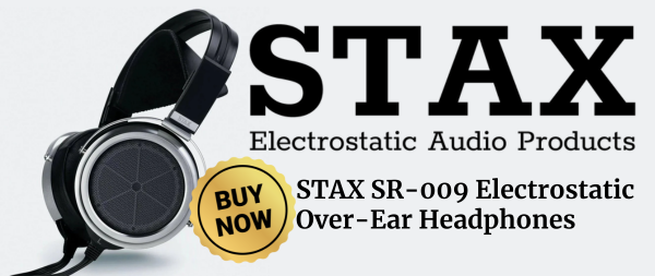 STAX SR-009 Open-Back Electrostatic Over-Ear Headphones